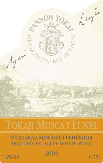Tokaji Muscat Lunel Félszáraz