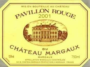 Pavillon D Chateau Margaux Rouge