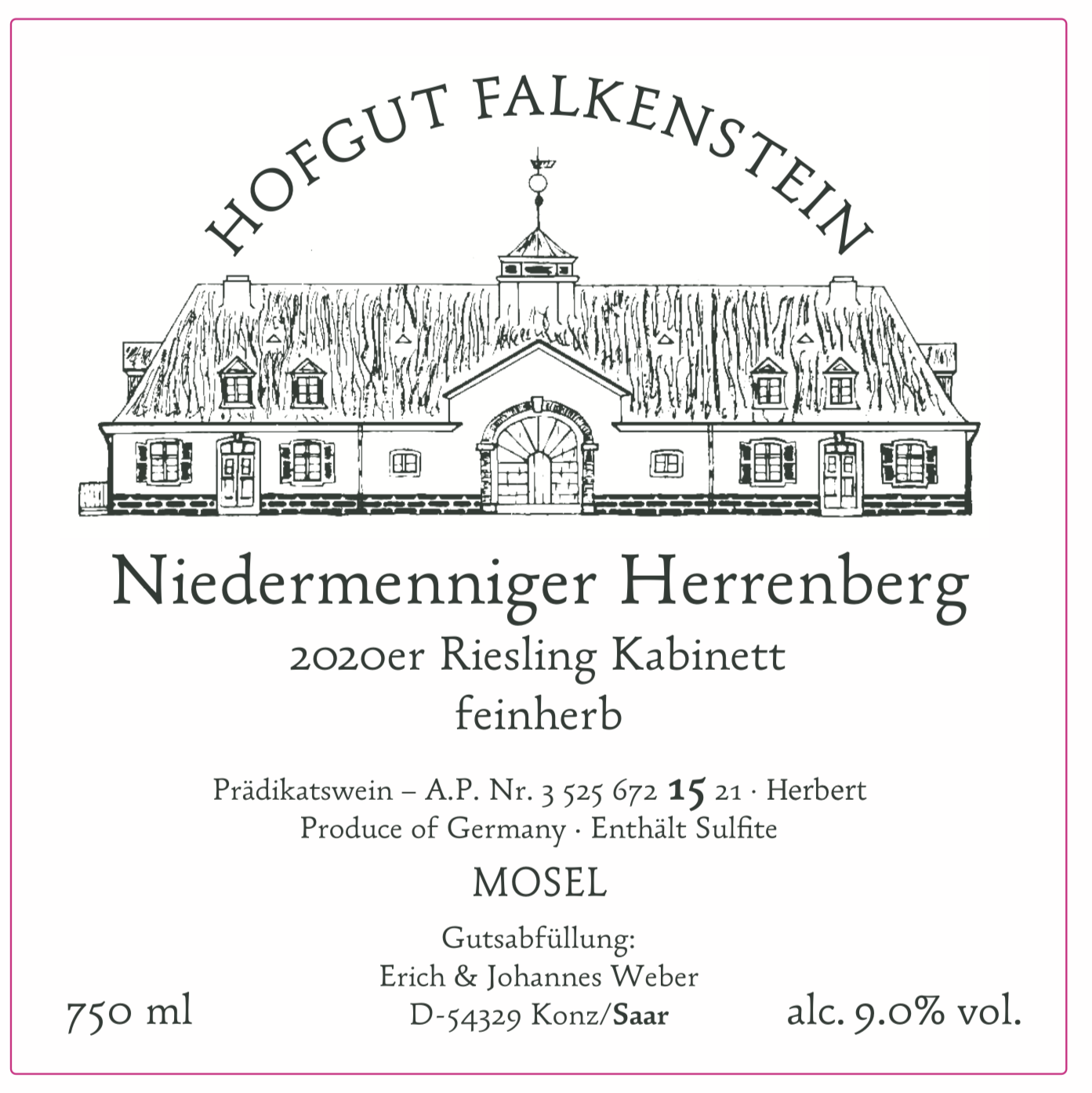 Herrenberg Kabinett Feinherb Herbert