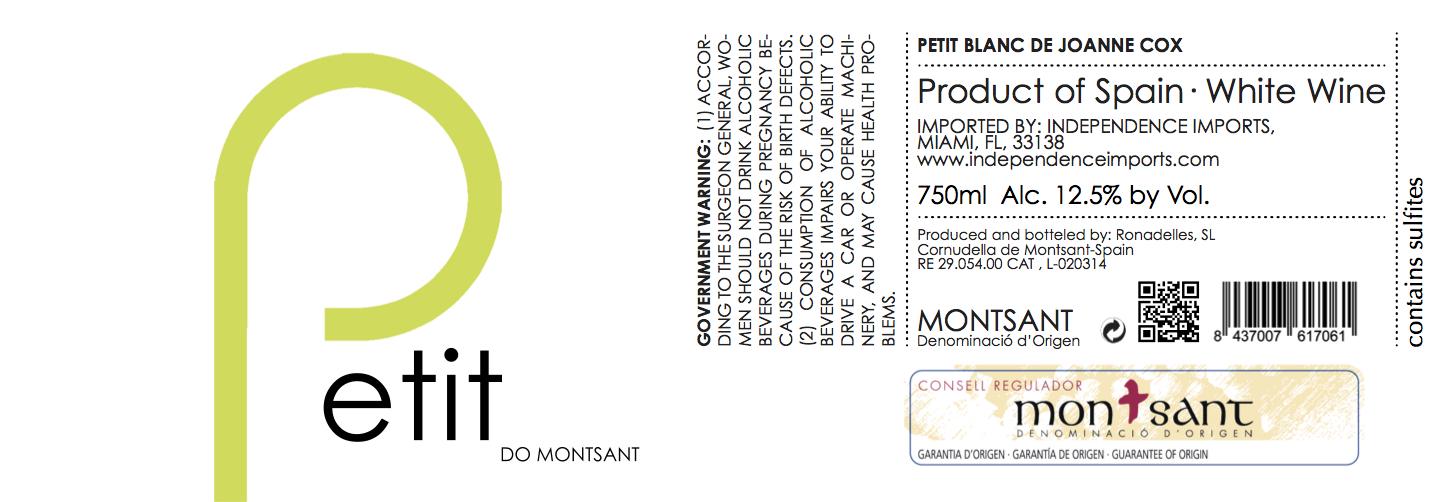 Petit Blanc de Joanne Cox