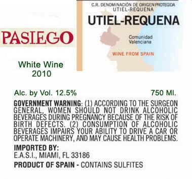 Pasiego White Wine