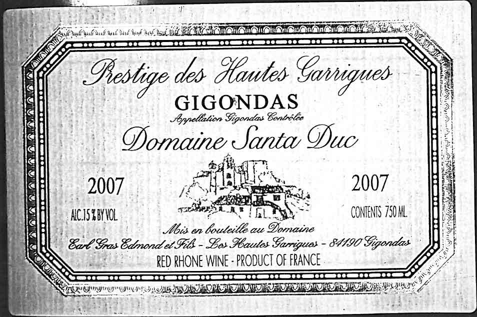 Prestige des Hautes Garrigues