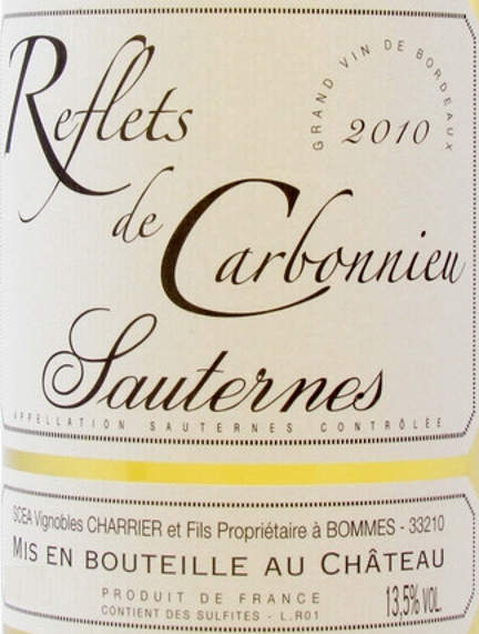 Reflets De Carbonnieu White Wine