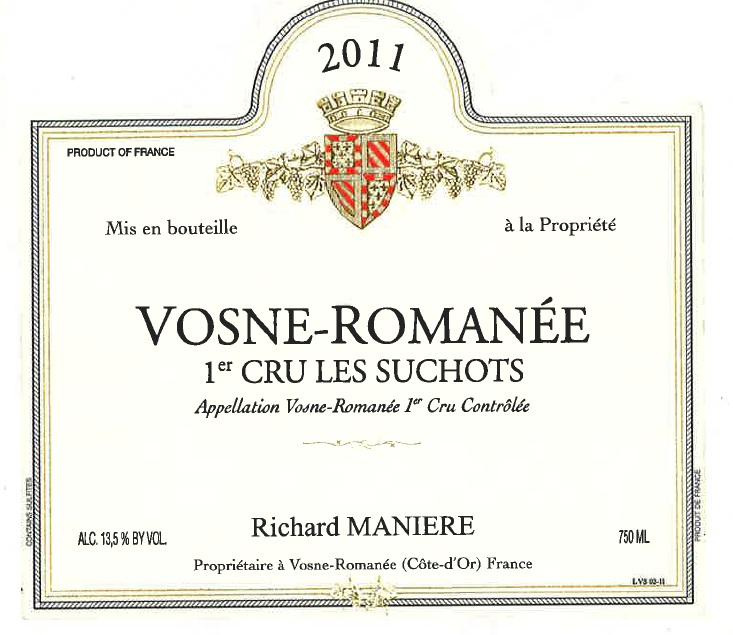 Vosne-Romanée 1er Cru Les Suchots