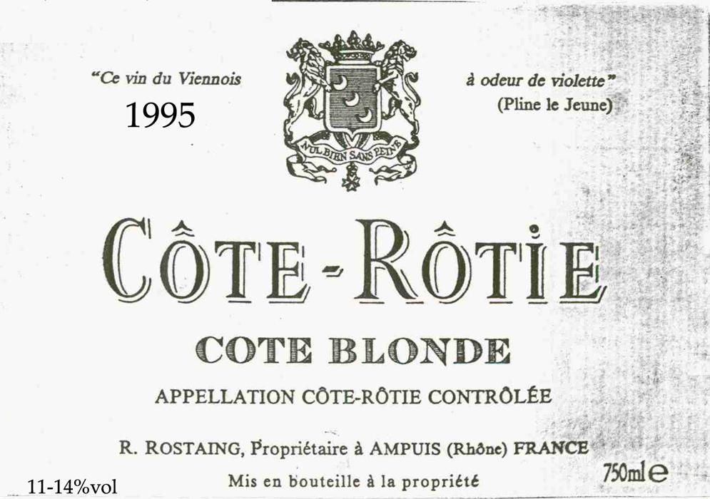 Côte-Rôtie Côte Blonde