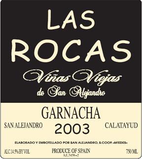 Las Rocas Vinas Viejas