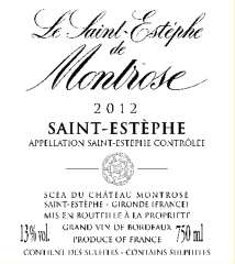 Le Saint - Estèphe Montrose