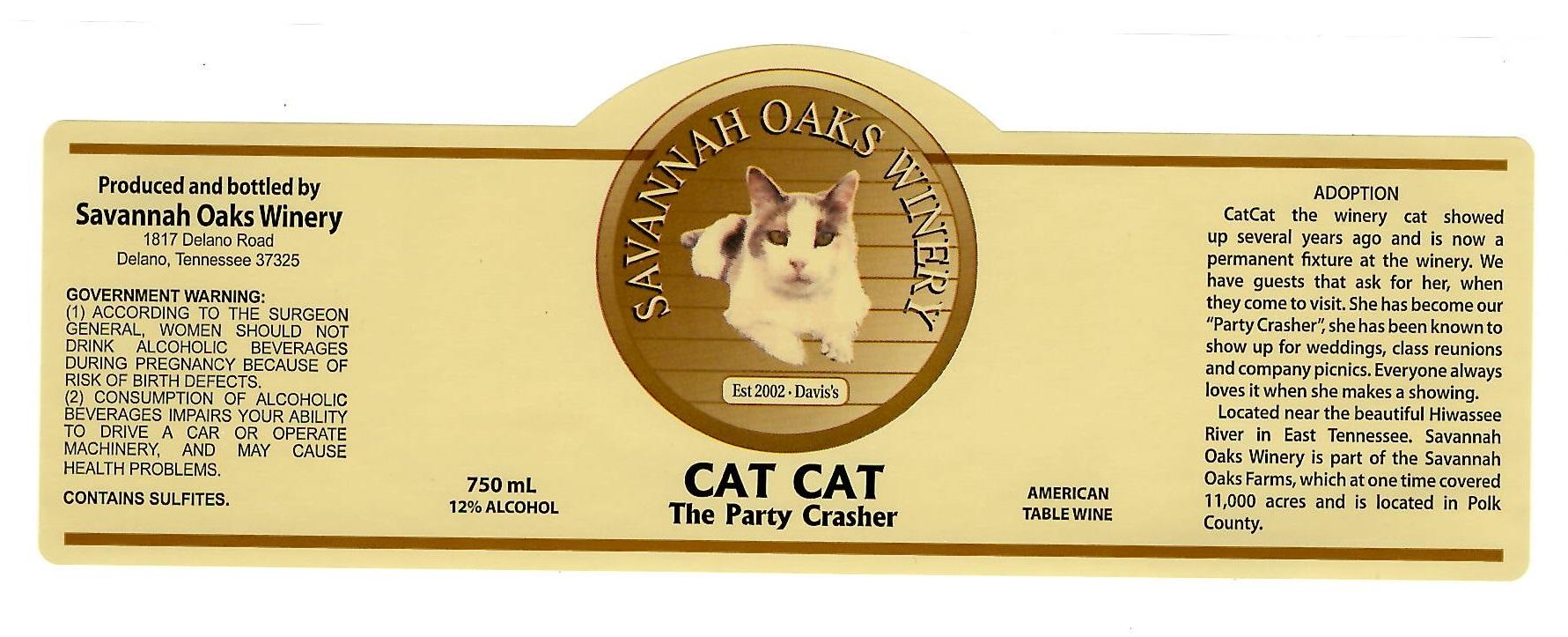 Cat Cat The Party Crasher