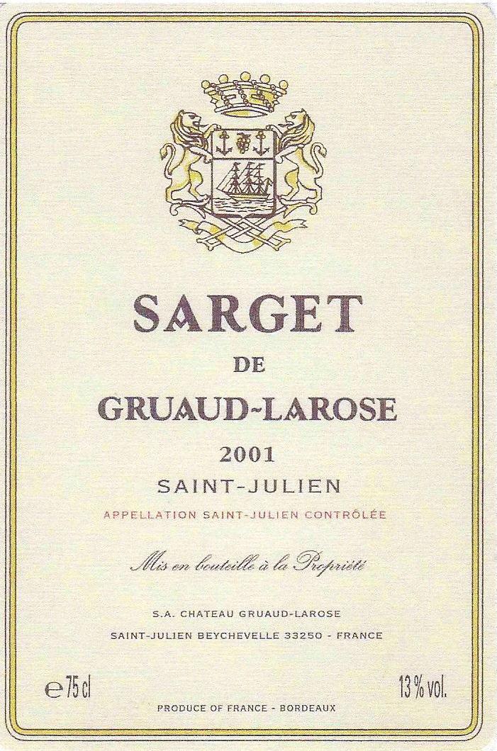 Sarget de Gruaud-Larose