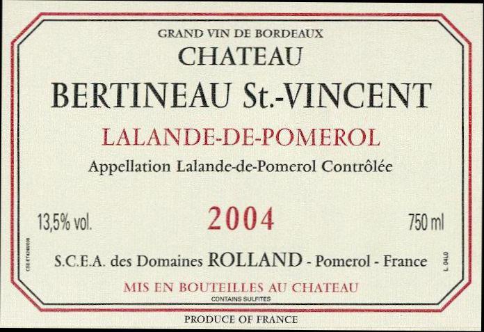 Chateau Bertineau St. Vincent