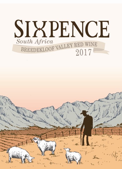 Sixpence Red Wine