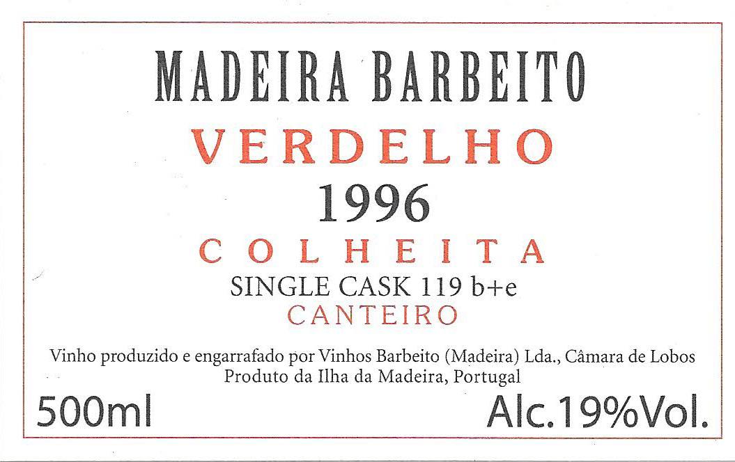 Colheita Single Cask 119 B+E Canteiro