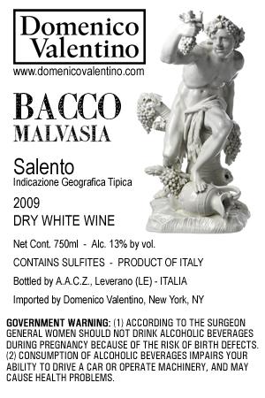 Bacco Malvasia