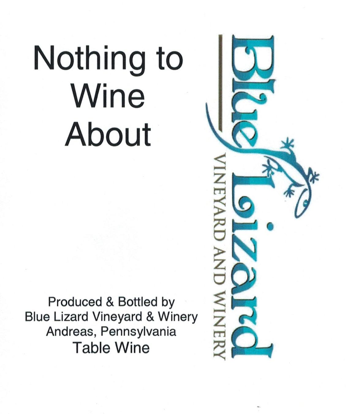 Nothing to Wine About