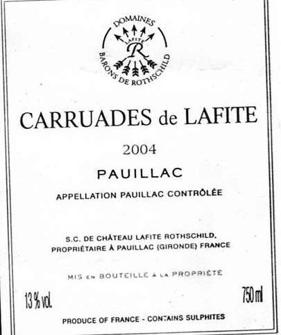 Carruades de Lafite