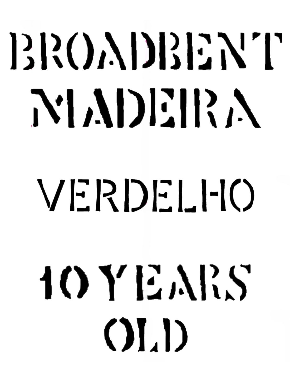 Verdelho 10 Years Old Medium Dry