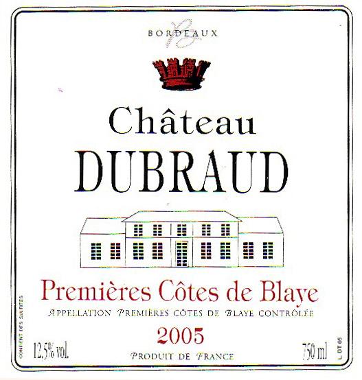Premieres Cotes De Blaye