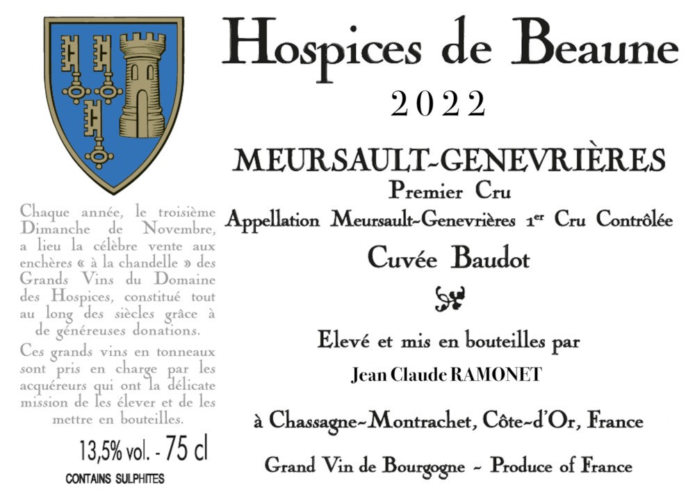 Genevrieres Cuvee Baudot