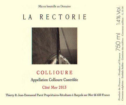 Cote Domaine De La Rectorie Red Wine