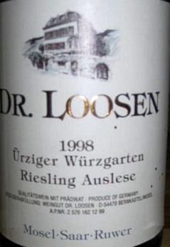 Ürziger Würzgarten Riesling Auslese
