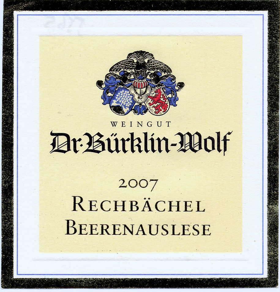 Wachenheimer Rechbachel Beerenauslese | Firstleaf Wine Guide
