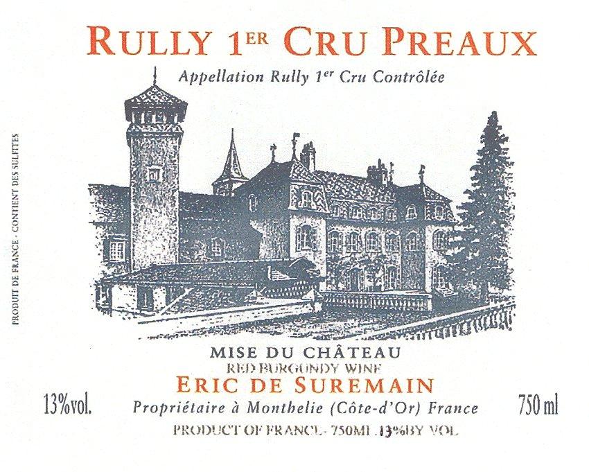 Rully 1er Cru Preaux
