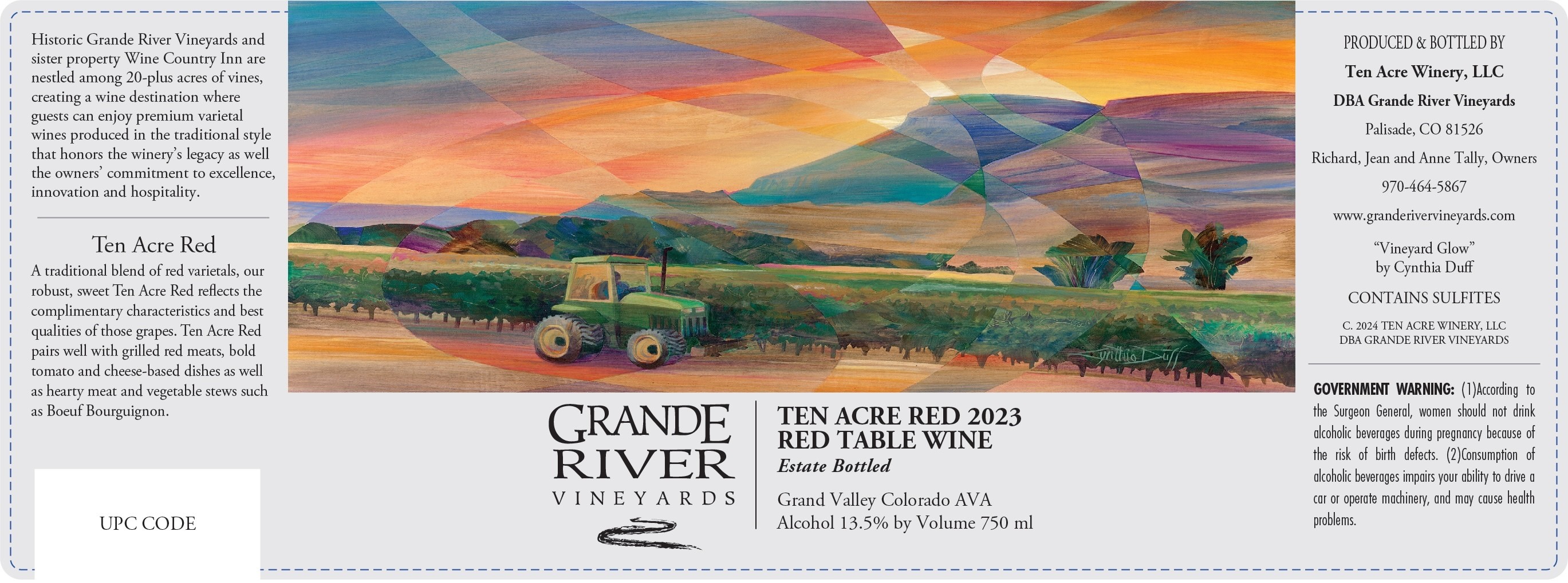 Ten Acre Red