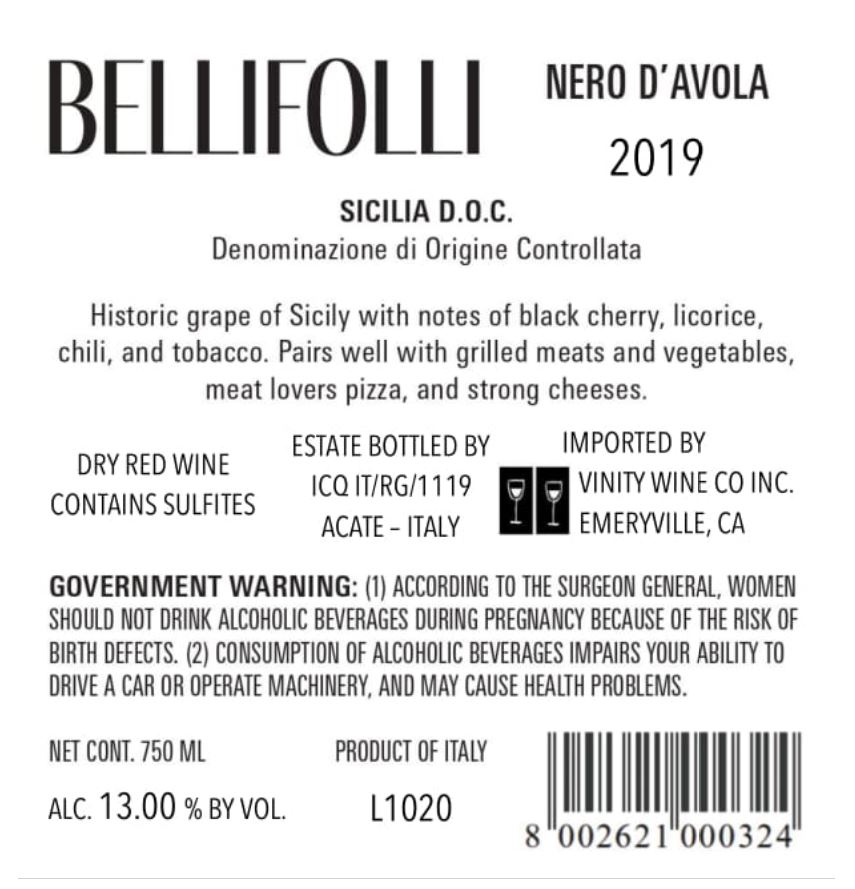 Nero D'avola