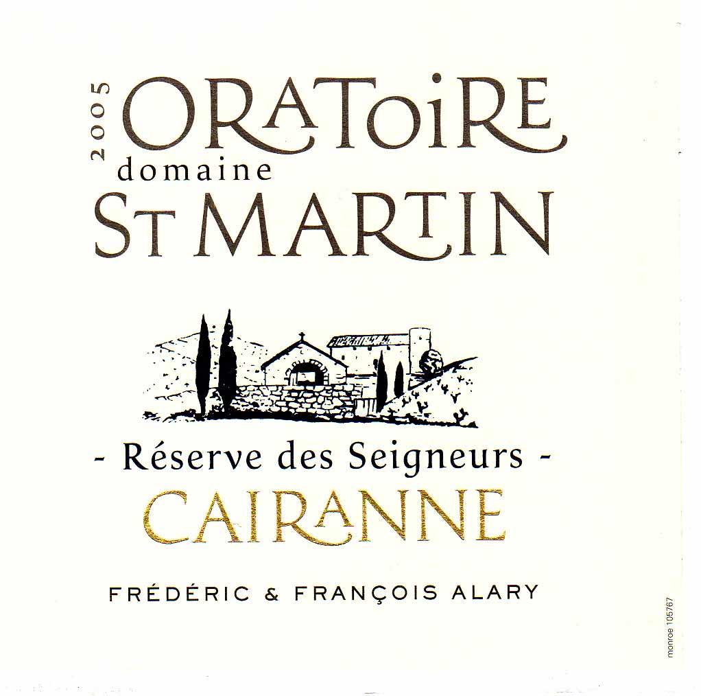 Cairanne Reserve Des Seigneurs
