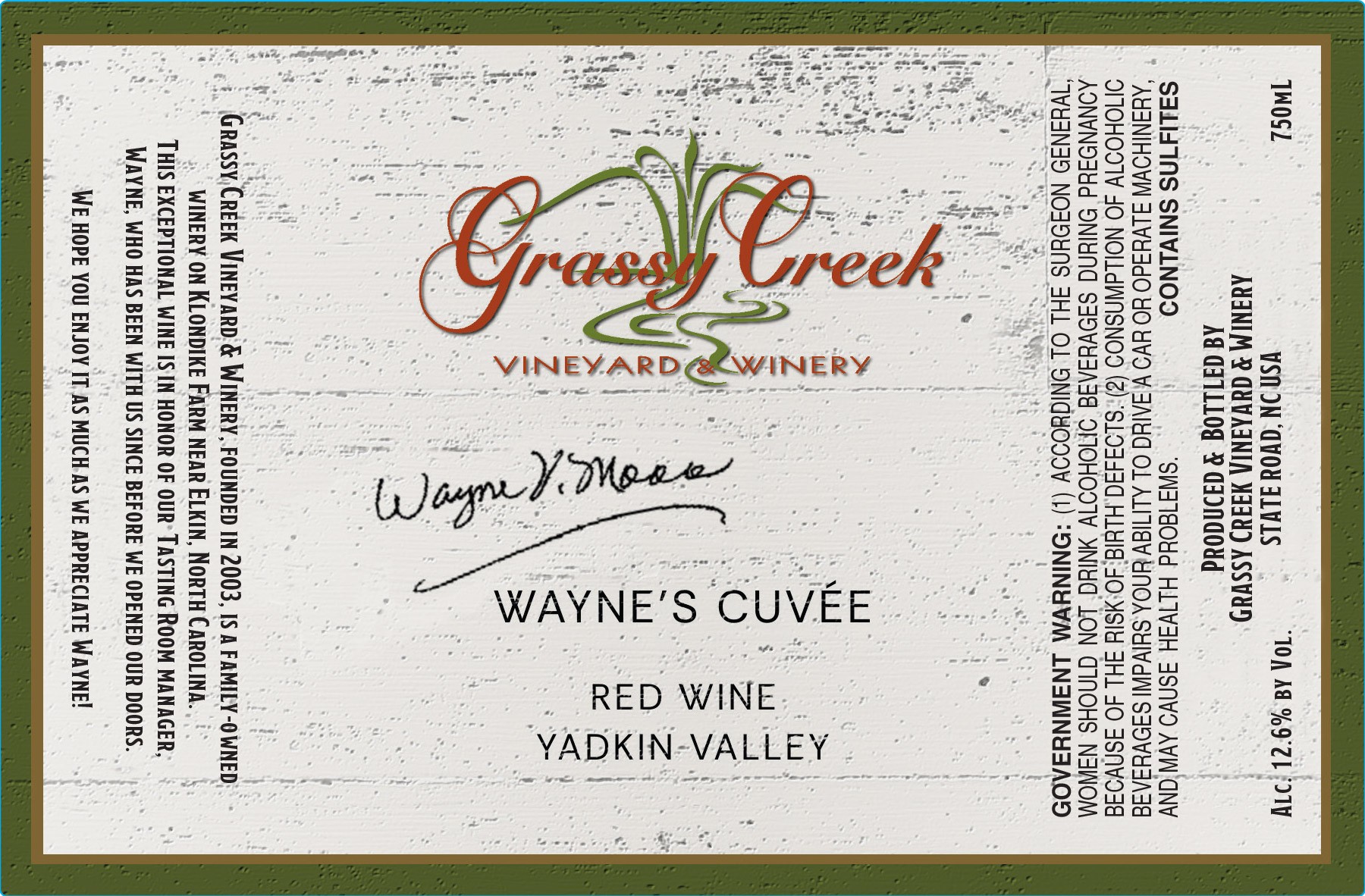 Wayne's Cuvee