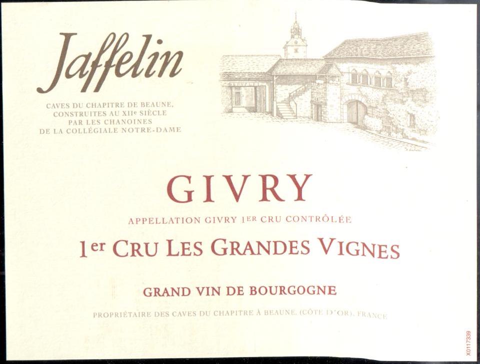 Jaffelin Givry Ier Cru Les Grandes Vignes