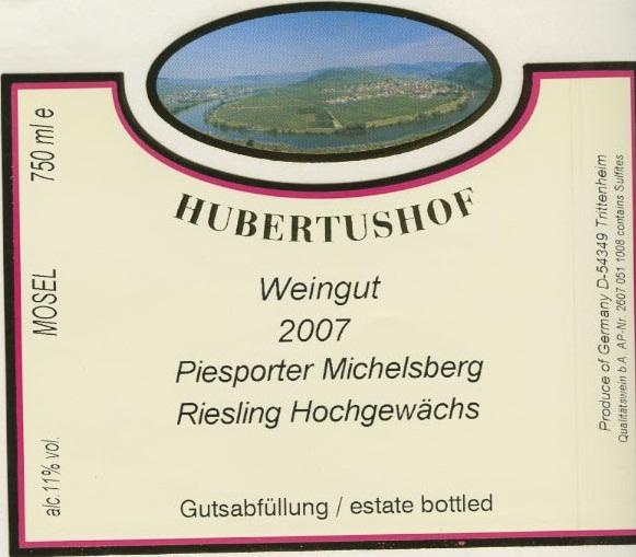 Piesporter Michelsberg Riesling Hochgewächs