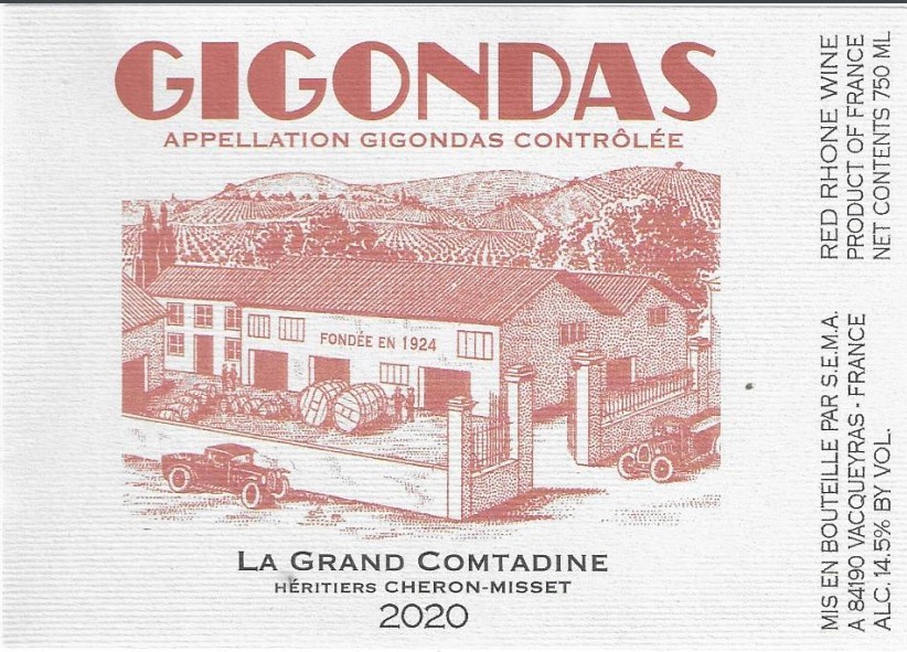 La Grand Comtadine Red Wine