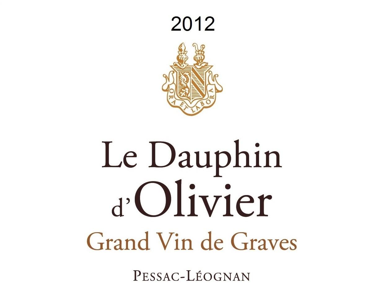 Le Dauphin D'olivier Grand Vin De Graves