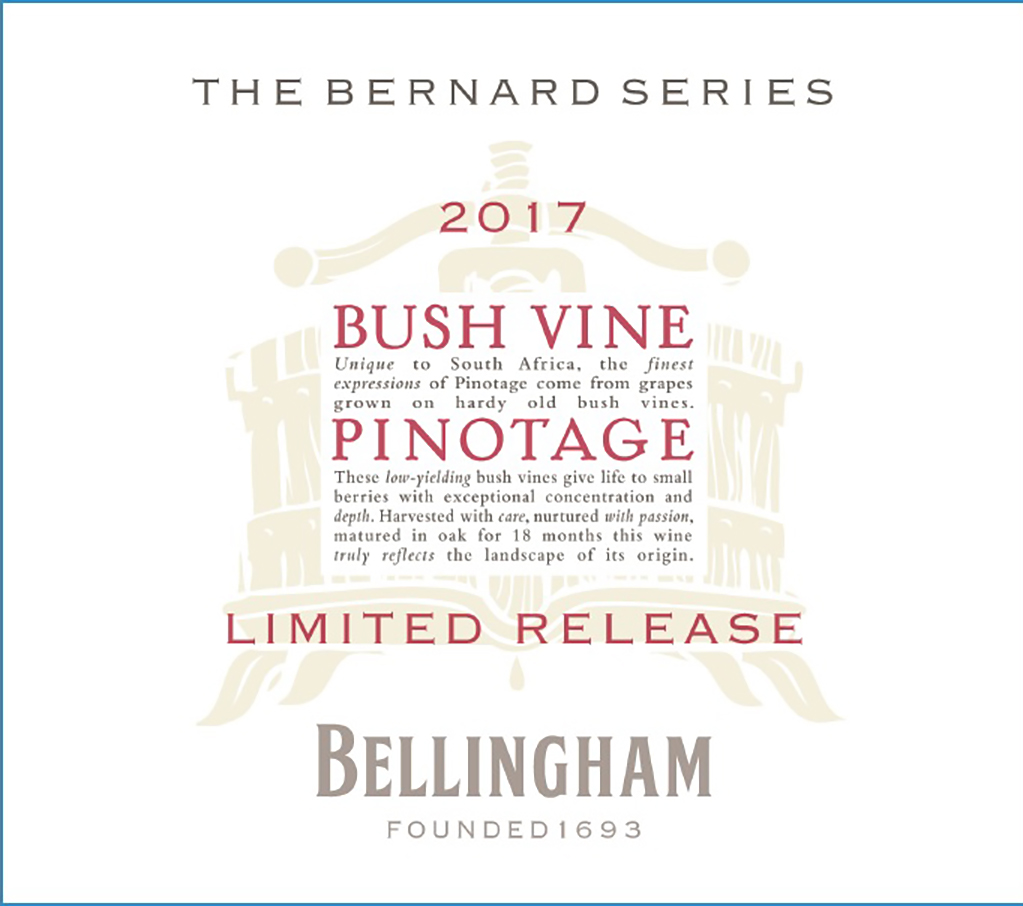 Bernard Series Bush Vine Pinotage