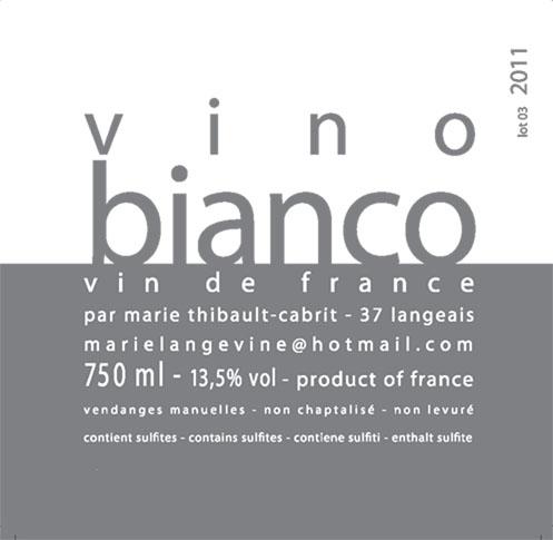 vino bianco