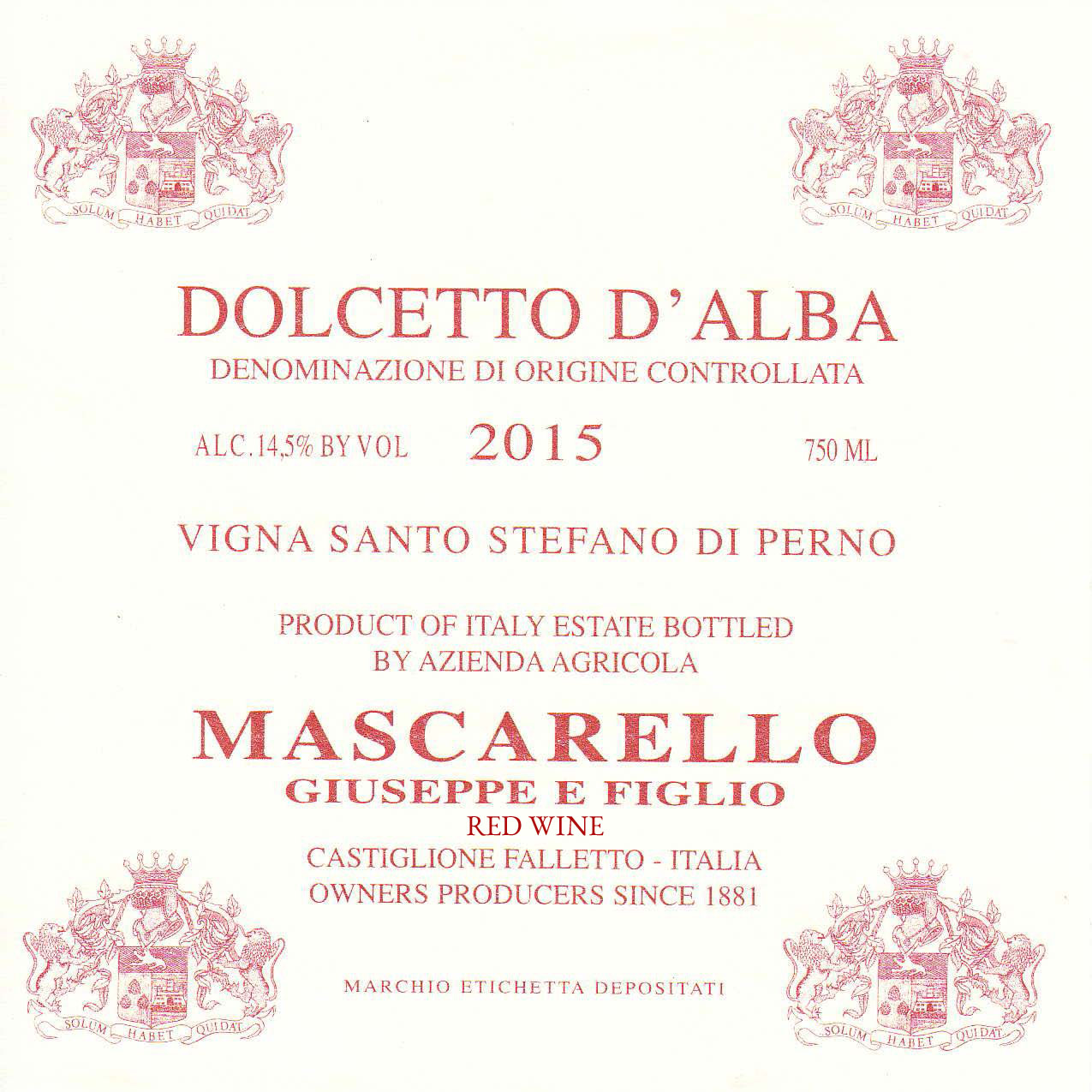 Vigna Santo Stefano Di Perno