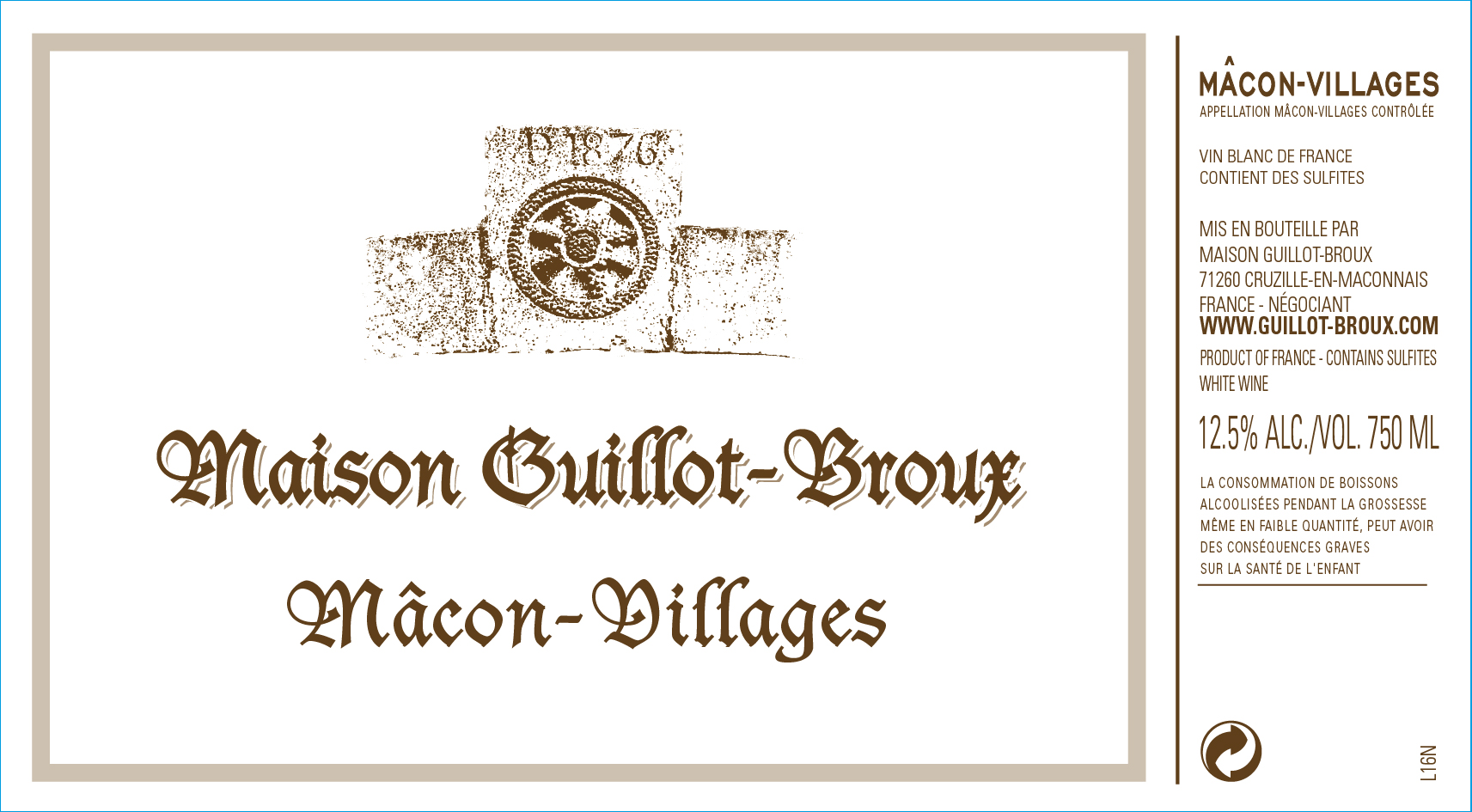 Guillot - Broux White Wine