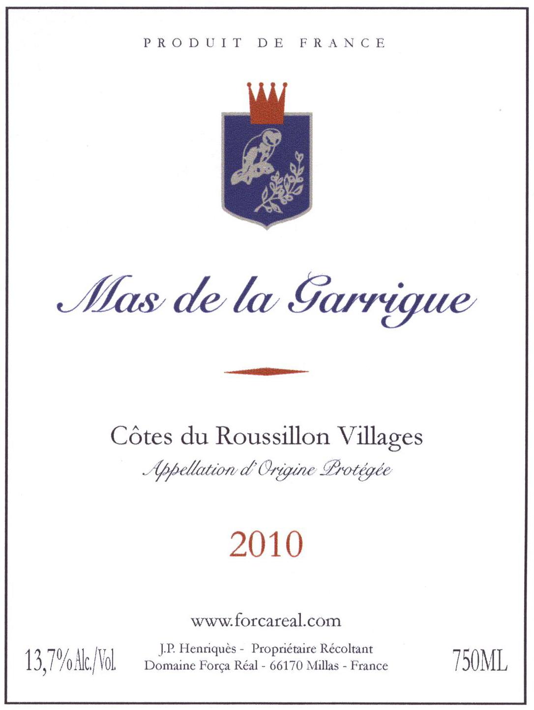Mas de la Garrigue