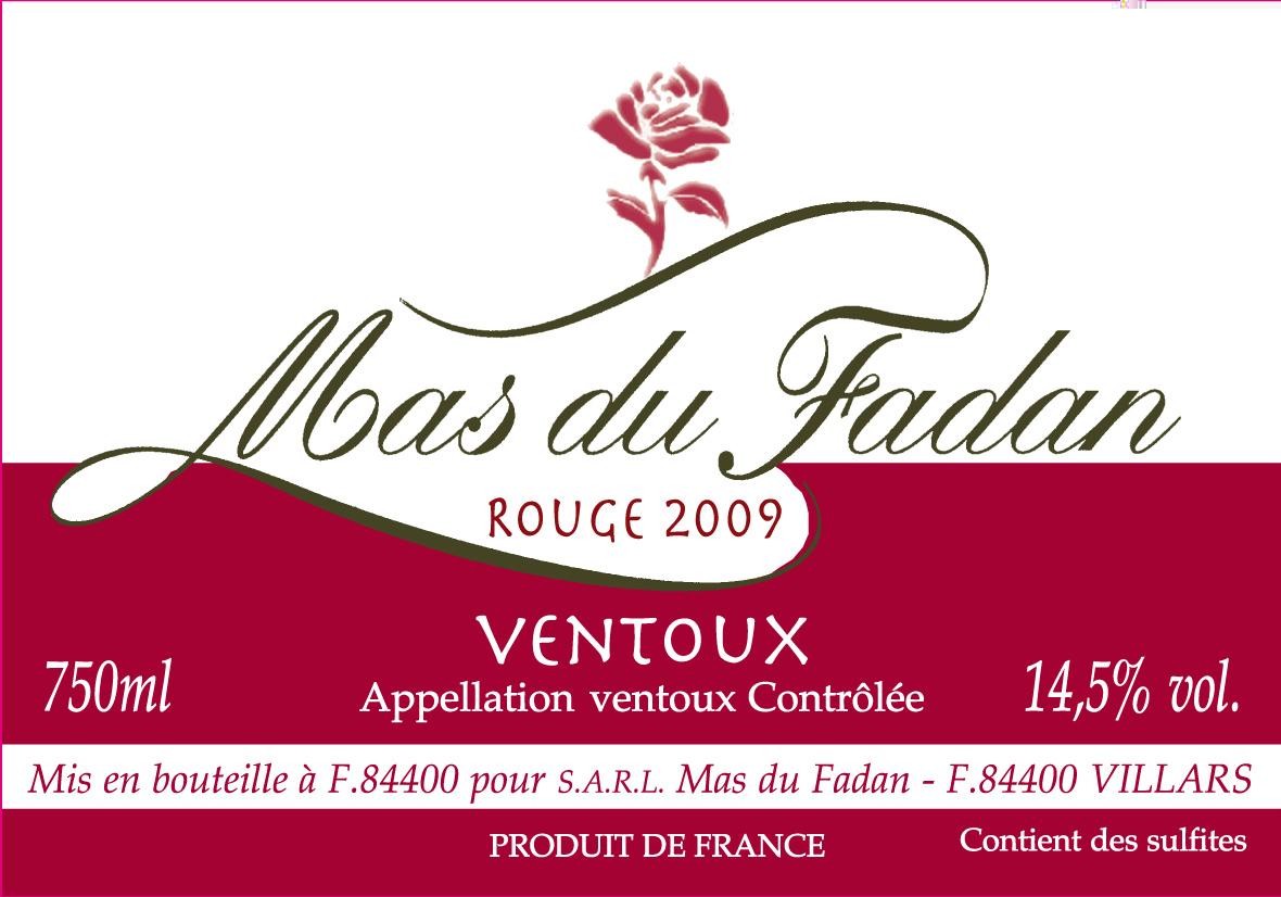 Mas Du Fadan Rouge