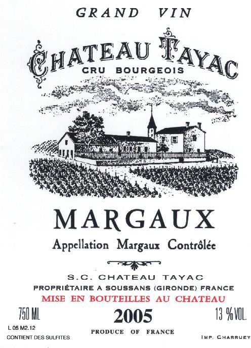 Chateau Tayac Grand Margaux