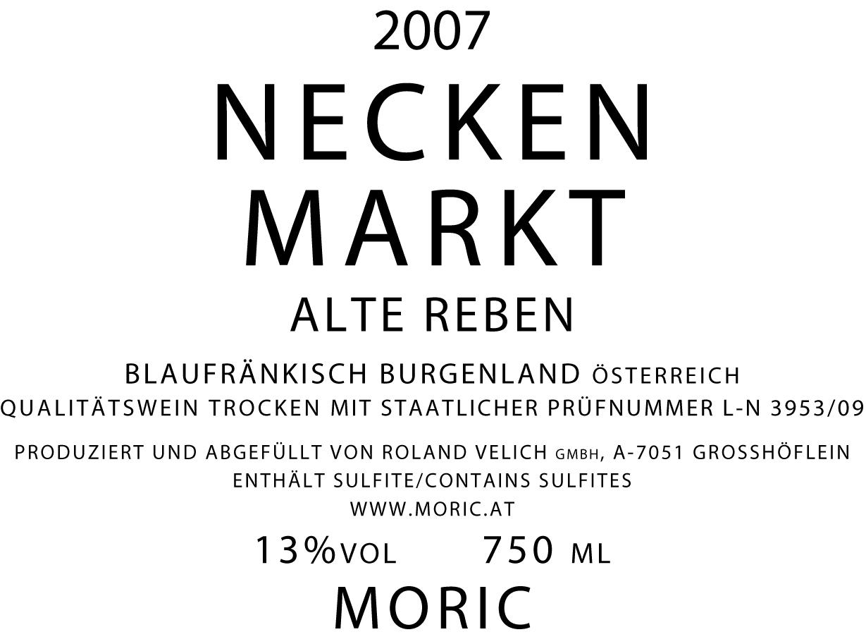 Neckenmarkt Alte Reben