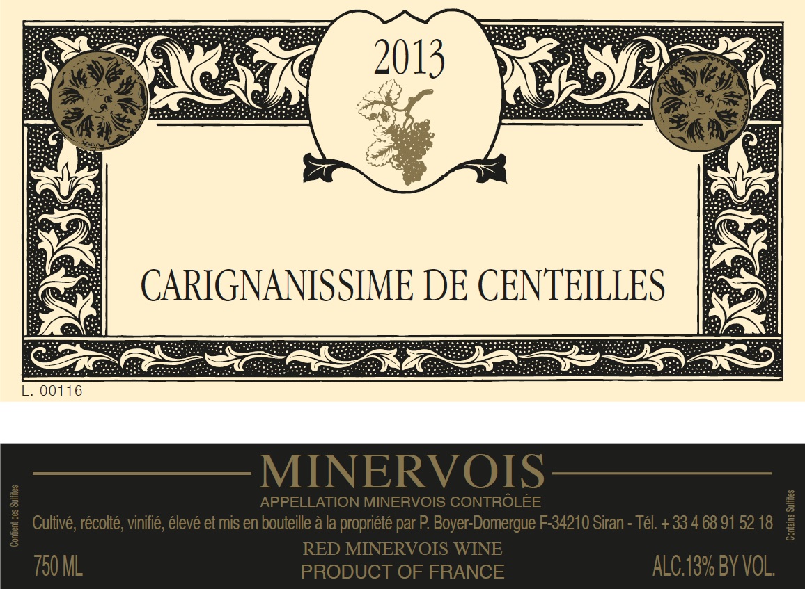 Carignanissime De Centeilles