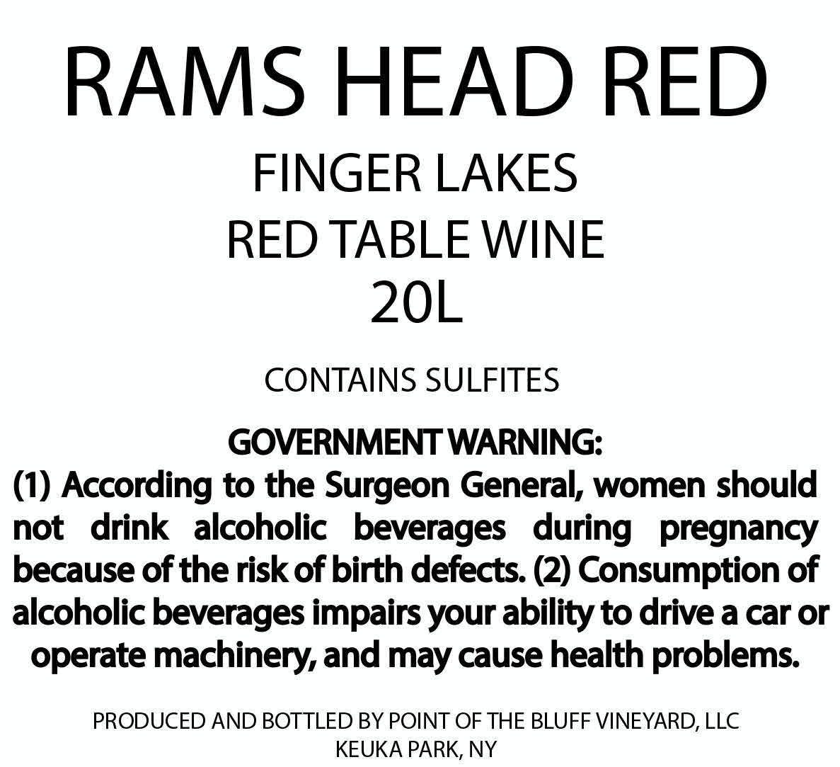 Rams Head Red