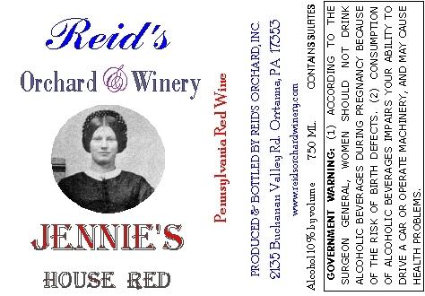 Jennie's House Red