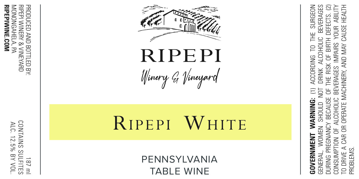 White Pennsylvania Table Wine