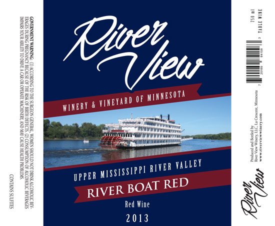 River Boat Red