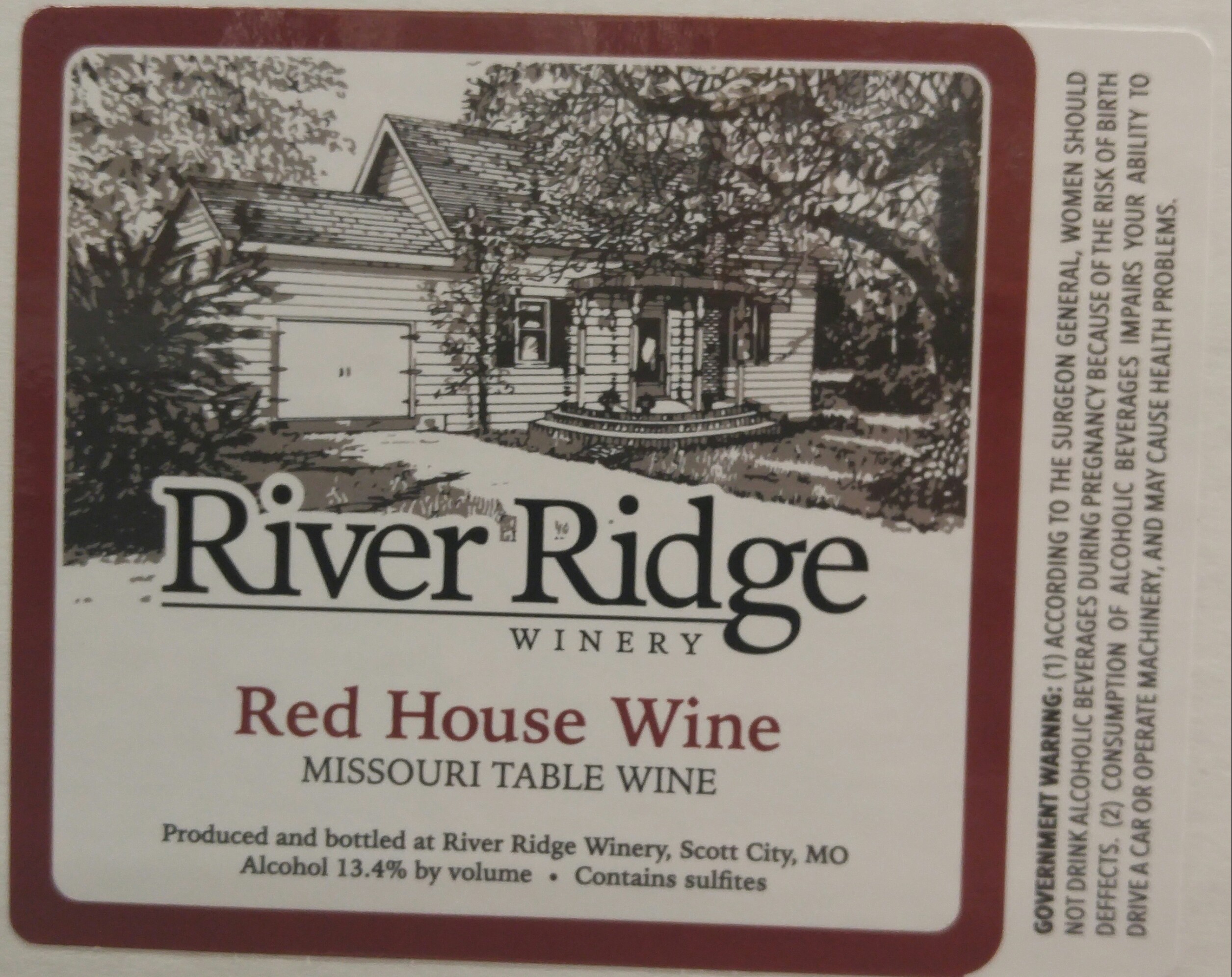Red House Wine