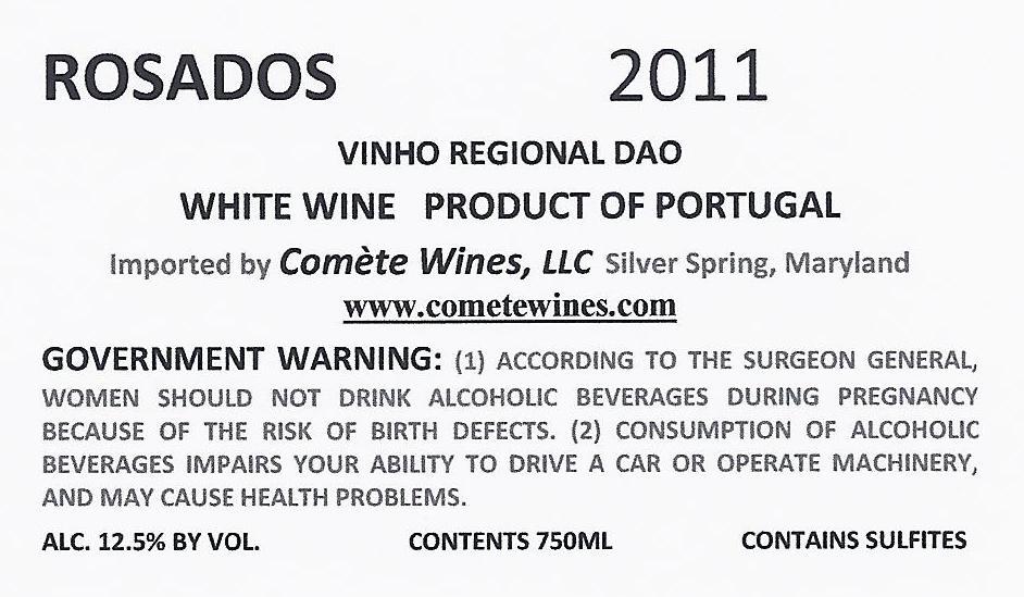 Vinho Regional Dao White Wine