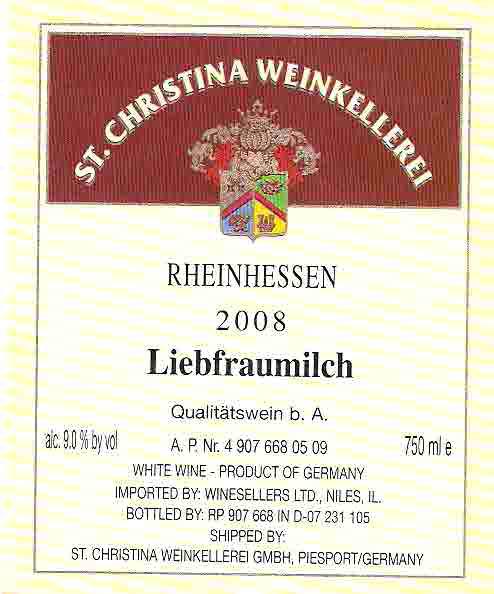 Liebfraumilch